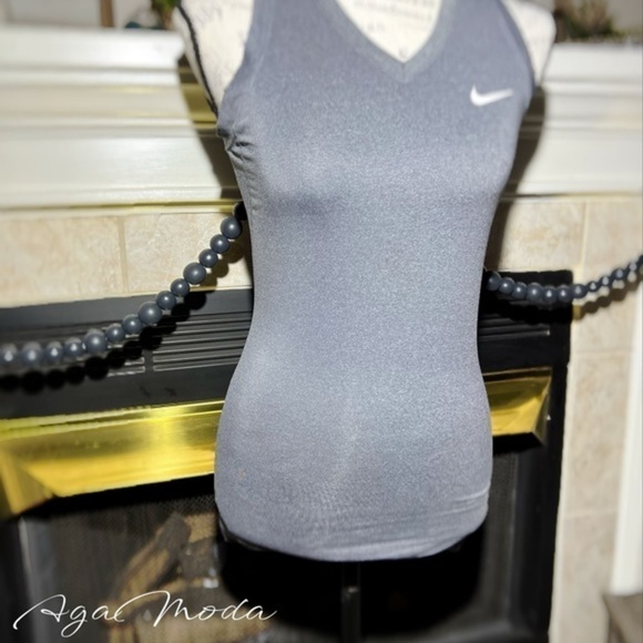 Nike Athletic Gray Dry Fit Tank - Picture 1 of 9
